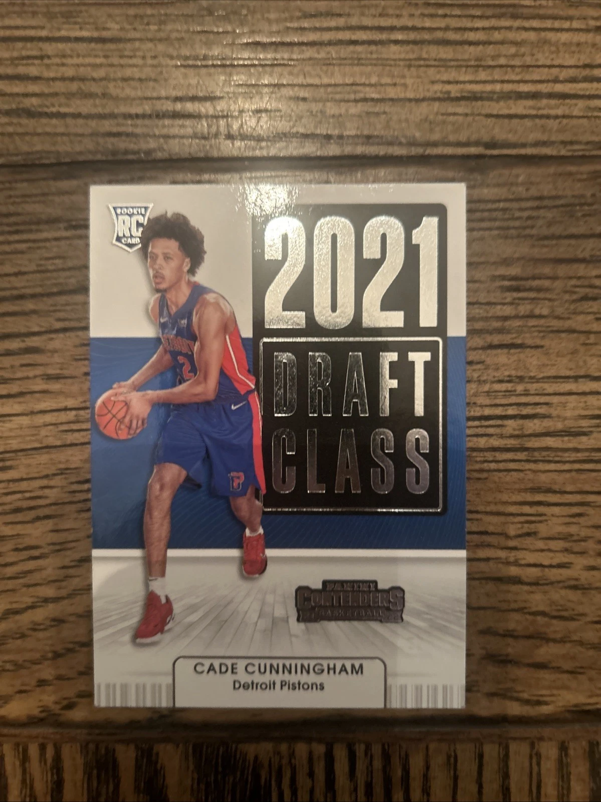 Cade Cunningham RC 2021-22 Panini Contenders 2021 Draft Class #1 Pistons Rookie