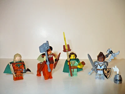 LEGO D&D Dungeons Dragons Paladin druid mage rougue castle minifigure party RPG - Image 1 of 3