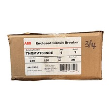 ABB 150 Amp Outdoor 0 Space Enclosed Main Circuit Breaker THQMV150NRE