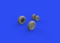 Eduard Accessories 648701 - 1:48 F/A-18E Wheels, For Meng - Neu