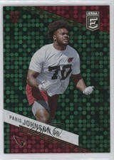 2023 Panini Donruss Elite Rookies Green Disco Paris Johnson Jr #174 e9p