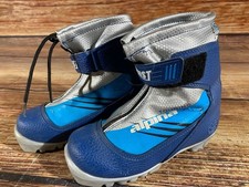 Alpina Frost Kids Nordic Cross Country Ski Boots Size EU31 US12.5 NNN A-860