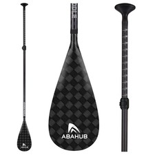 Abahub Pagaia SUP Carbonio con Borsa da Paddle Remi Telescopica Stand Up