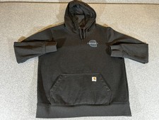 Carhartt Hoodie Womens Large Rain Defender Pullover Fleece Sweatshirt Workwear