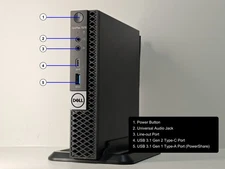 Dell OptiPlex 7070 Micro Desktop I5-9600, WIFI, 16GB RAM, 256GB SSD
