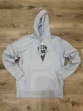 Under Armour 150 Rival Fleece Hoodie Gray Men s Medium Sweatshirt Pullover