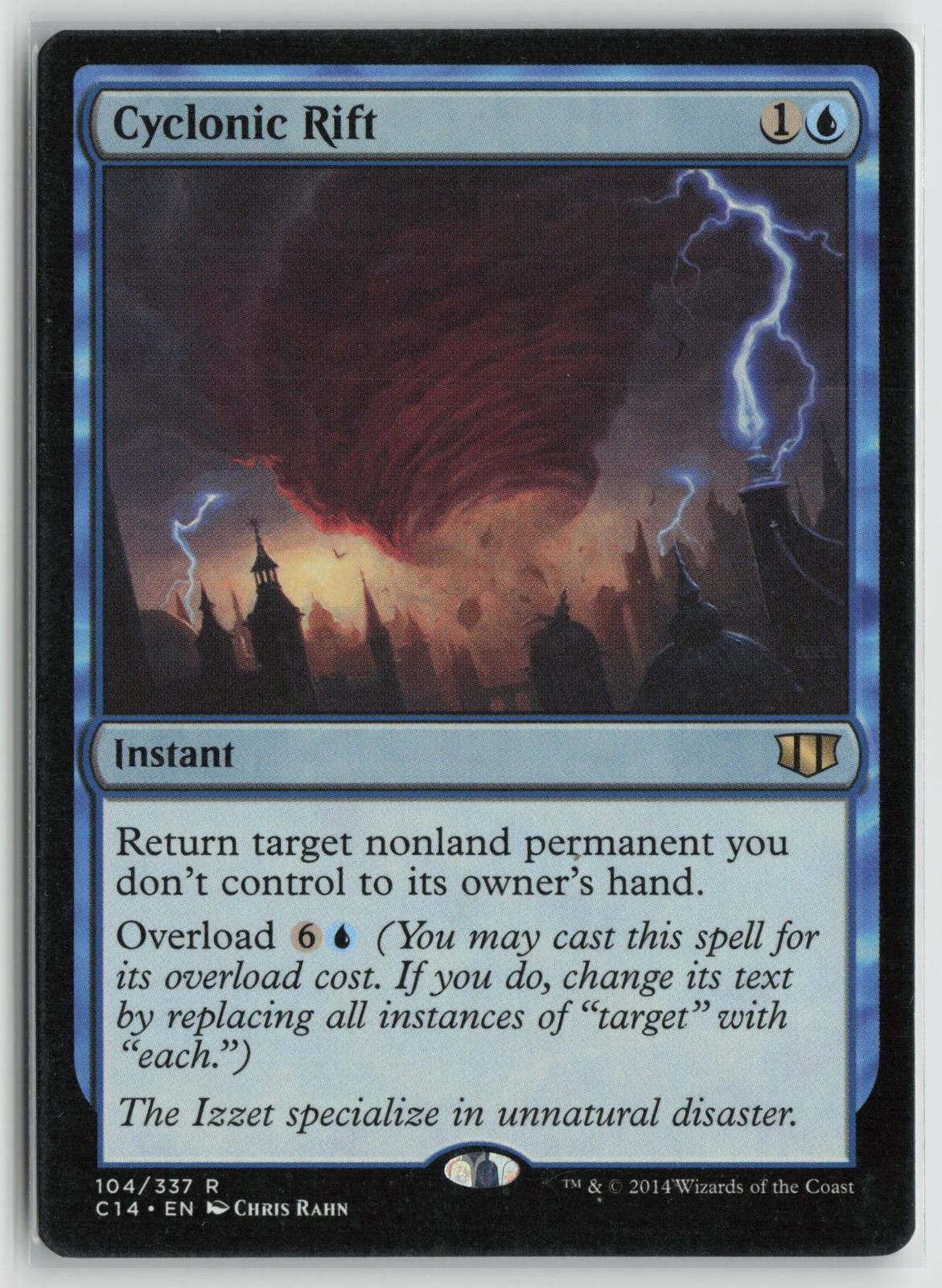Cyclonic Rift Lightly Played Commander 2014 Magic: The Gathering