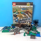 Lego 5955 & 5921 - Adventurers Dino Island - Complete Sets w/Minifigs & Manuals