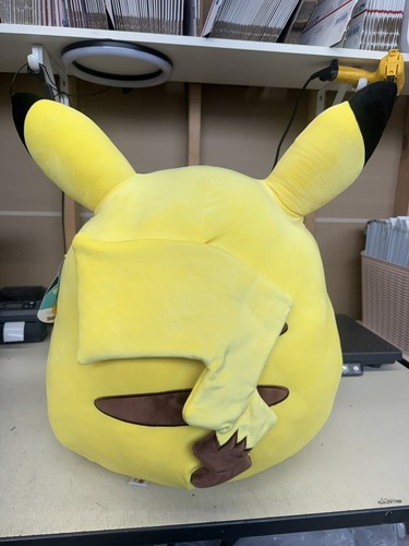 NWT Squishmallow Winking Pikachu 20" Giant Jumbo Target Exclusive Pokemon Plush - Picture 7 of 9