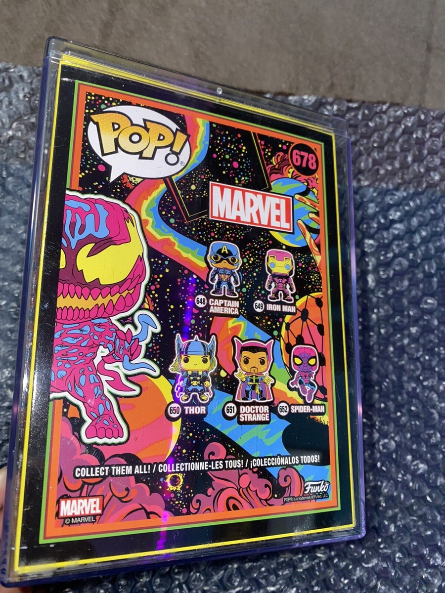Funko Pop Marvel: Black Light Carnage MINT CONDITION | eBay