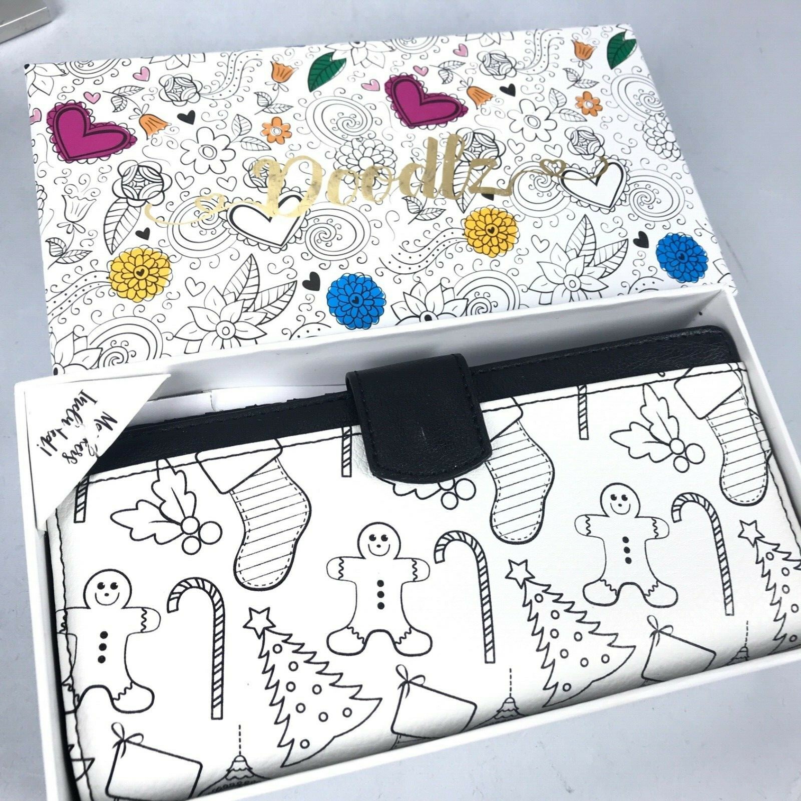 Doodlz Coloring Wallet Gingerbread DIY ARTS & CRAFTS Kids Mo