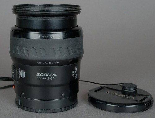 Minolta Maxxum Sony A 28-105mm AF Zoom Xi Power Zoom lens UNTESTED