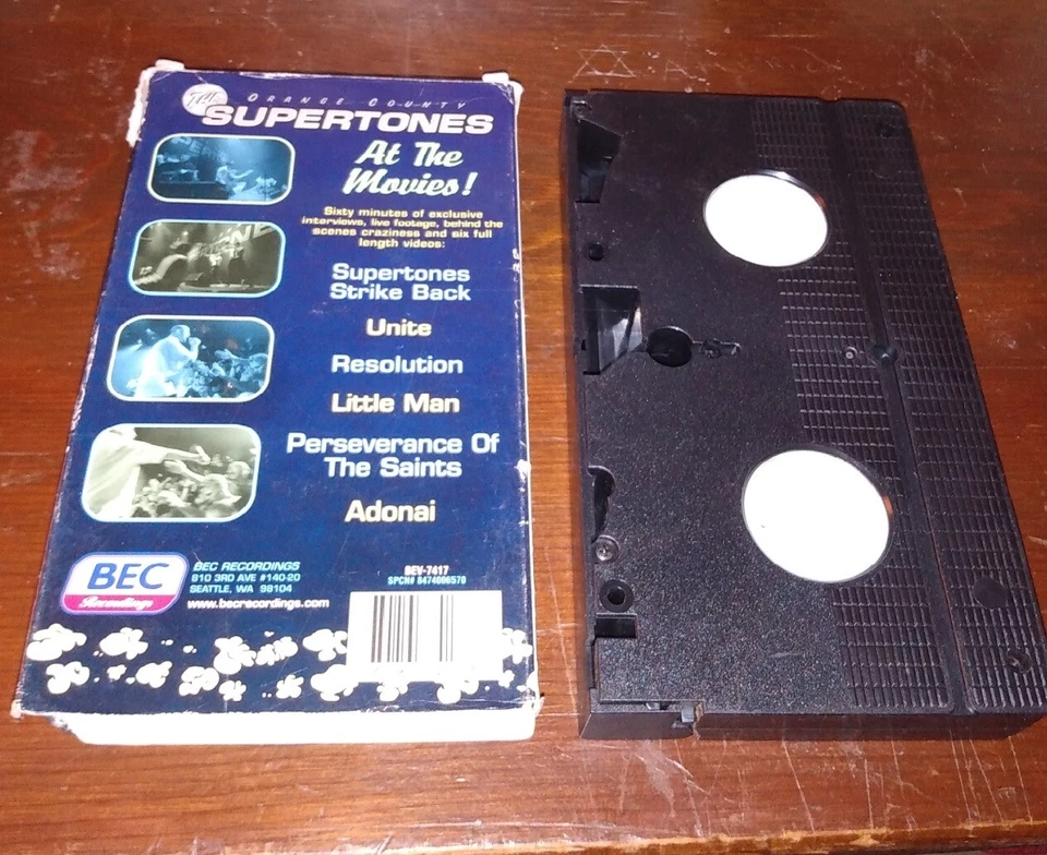 At the Movies by The O.C. Supertones (VHS, Oct-1998, BEC Recordings) G - Image 2 of 2