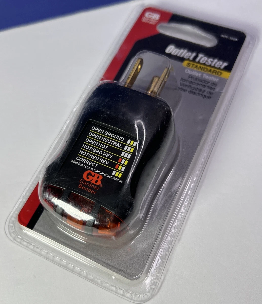 GB GRT3500 Receptacle Tester And Circuit Analyzer, 110 To, 56 OFF