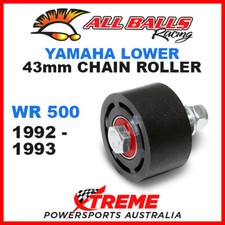 ALL BALLS 79-5007 MX LOWER CHAIN ROLLER 43mm YAMAHA WR500 WR 500 1992-1993