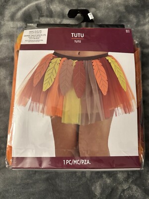 Thanksgiving Tutu Skirt 2XL Halloween Costume Turkey Layered Cosplay 20 Party
