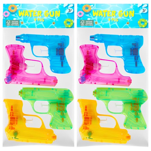 8 x Wasserpistole Wasserspritze Spritzpistole Wasser Pistolen Wasserschlacht NEU - Bild 4 von 9