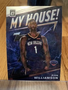 2019-20 Donruss Optic My House #15 Zion Williamson RC Rookie PELICANS | eBay