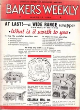 March 1940 BAKER'S WEEKLY Magazine - Baking & Cooking - Incredible Ads 