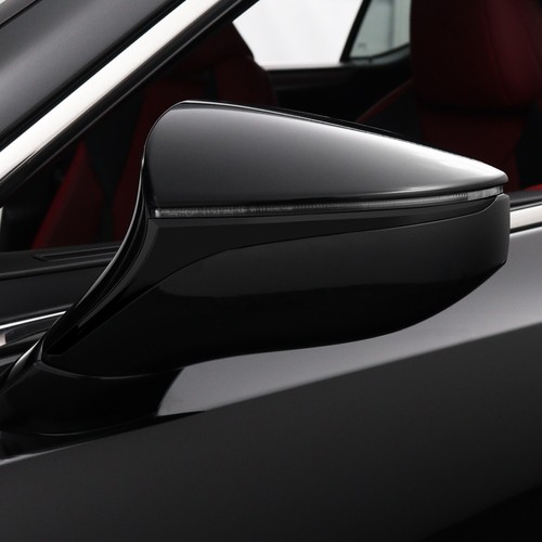 Superposición de apagón de eliminación de cromo para Lexus ES 2019+ moldura de espejo retrovisor - Imagen 3 de 4