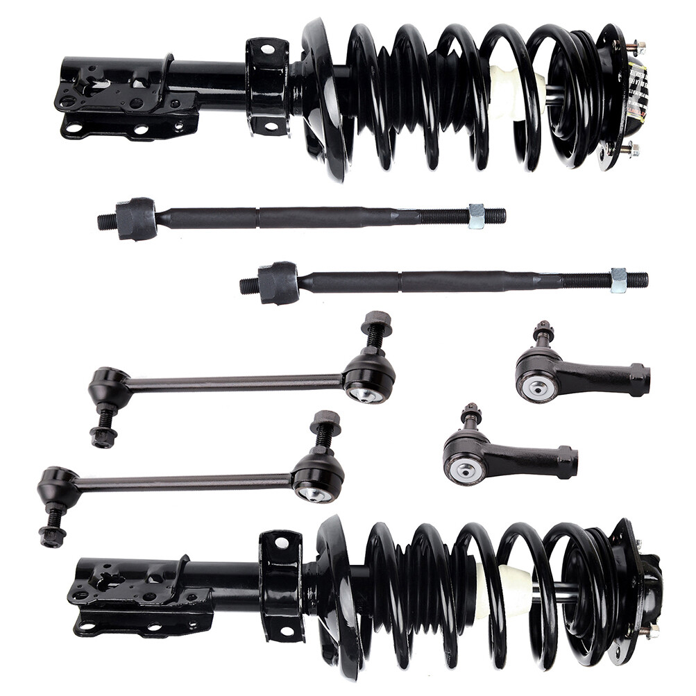 Front Complete Strut Kit with Tie Rods & Sway Links for Chevy HHR 2006-2011