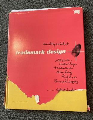SEVEN DESIGNERS LOOK AT TRADEMARK DESIGN by Egbert Jacobson 1952 