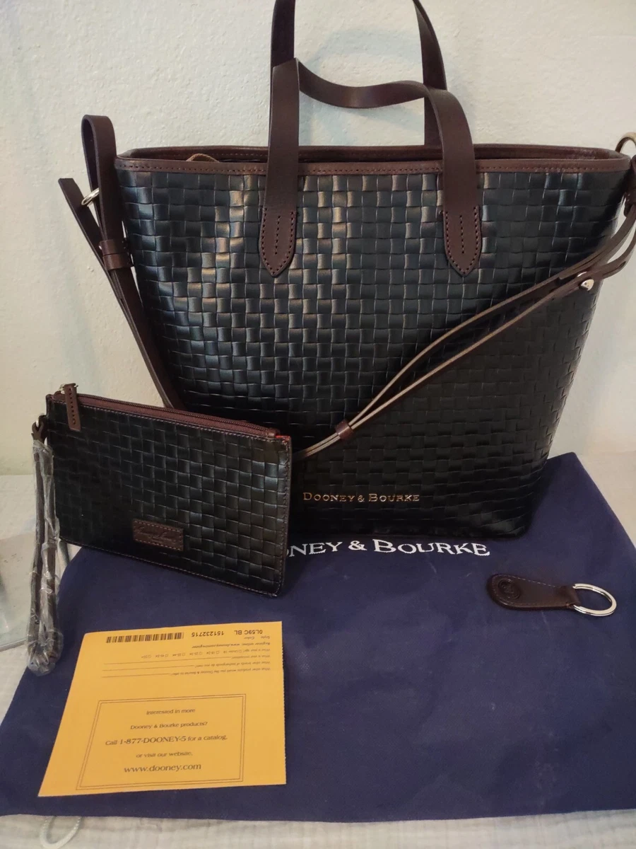 Dooney and bourke woven leather bag hot sale