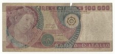 FALSO D’EPOCA 100000 LIRE   BOTTICELLI DECR 1978