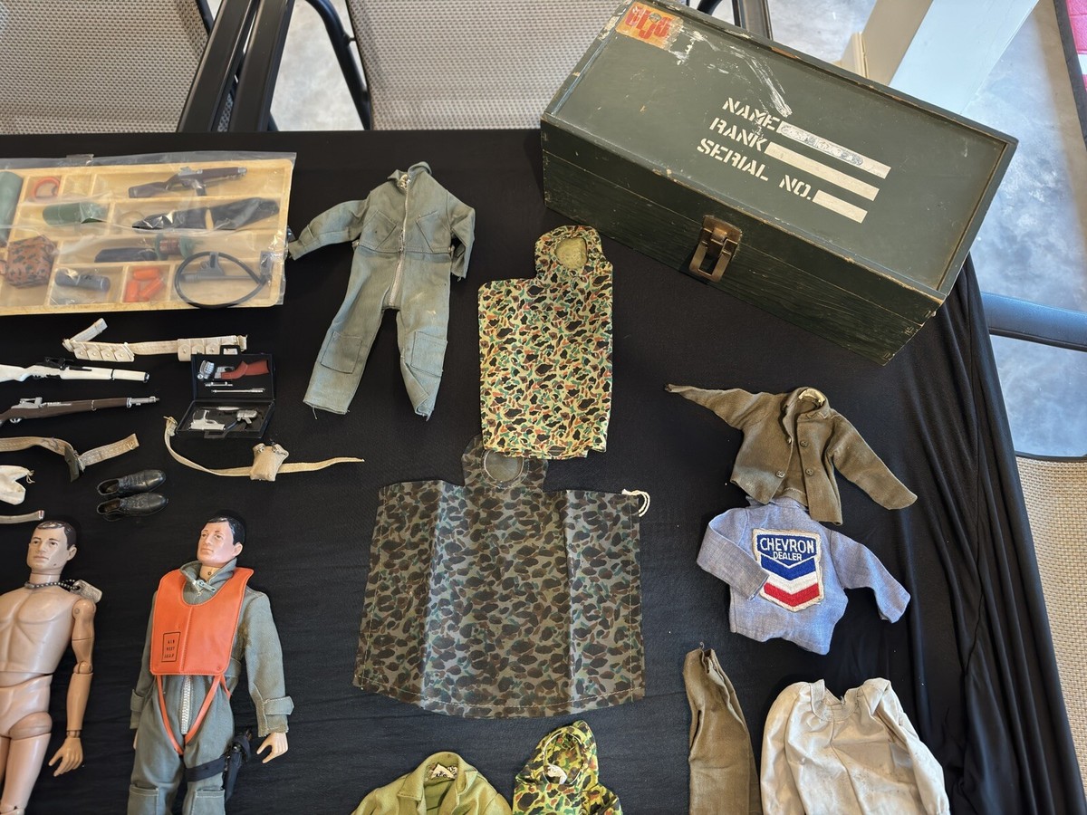 ビンテージ GIジョー1960年代物 激レア】ビンテージGI JOE 着替え付き 1964年 レトロ玩具 - メルカリ