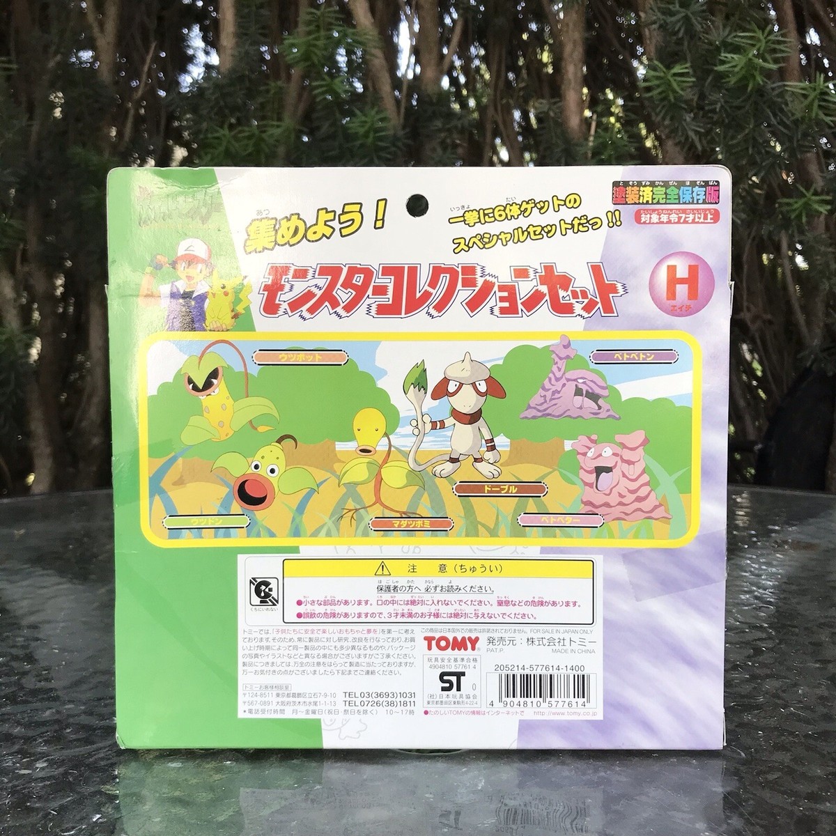 VTG Pokemon TOMY Moncolle Monster Collection Figure Box Set