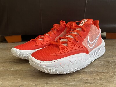 Nike Kyrie Low 4 TB Promo Basketball Shoes Team Orange Men's Sz 14