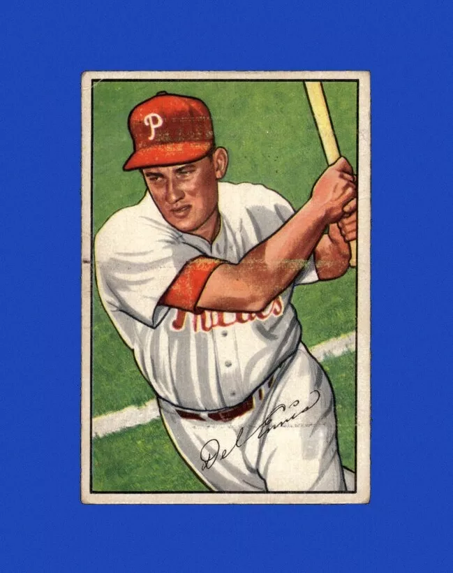 Del Ennis trading card