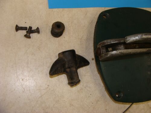 1953 Mercury Kiekhaefer Mark 5 5hp outboard recoil rewind pull cable reverse lev - Picture 2 of 11