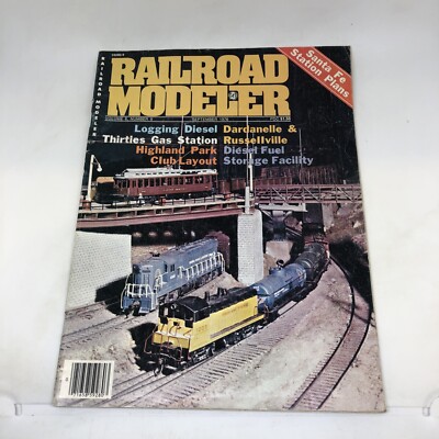 Railroad Modeler Magazine Volume 6, Number 9, September 1976