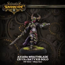 Warmachine :Cryx Solo Axiara Wraithblade X1 MODEL UNASSEMBLED UNPAINTED