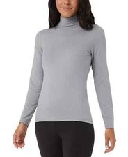 NIB 32 Degrees Sz XL Cozy Heat Long Sleeve Mock Neck Base Layer Top Gray