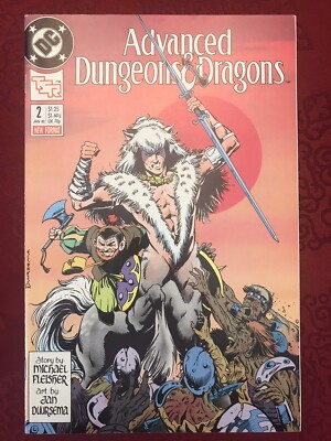 ADVANCED DUNGEONS & DRAGONS #2 DC TSR COMIC1989 MOVIE SOON