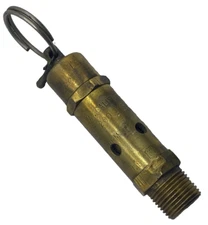 FC KINGTON SIZE 3/8" Safety VALVE FIG, SIZE 1/2"SET 200 PSI CAP 118 CRDB