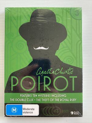 DVD - Agatha Christie POIROT Season #3 - R4 - David Suchet - BRAND NEW & SEALED
