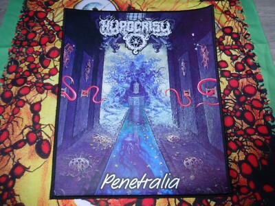 Hypocrisy Patch Backpatch Back Patch Death Metal Pain Grave 666