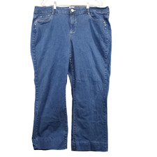 JMS Just My Size Women's Jeans Blue Actual 40x28 Medium Wash Denim
