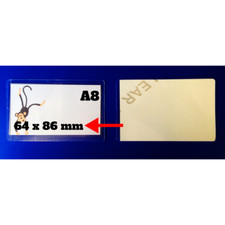 A8 Size Self Seal Laminating Pouches Self Adhesive Cold Seal Laminating Sheets