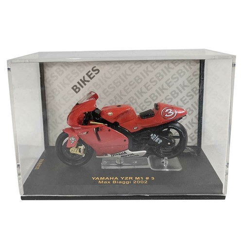 IXO Models Mini Motorcycles: 2002 Yamaha YZR M1 Max Biaggi #3 1/24 Scale - Picture 2 of 6