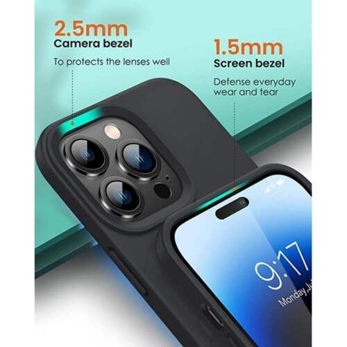 Entronix Bundle kompatibel mit iPhone 14 Plus - Flüssigsilikon Hülle, 2 Clear S - Bild 2 von 15