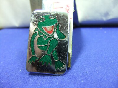 Abzeichen Figur Muppets Kermit der Frosch Puppe TV Fernsehen 70er Jahre Fan 