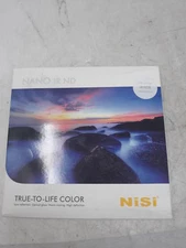 NiSi IR ND8 100x100mm Nano IR ND 0.9 Filter 3-Stop Neutral Density Square Glass