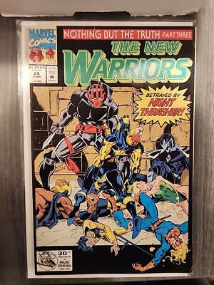 The New Warriors #24 (Marvel, June 1992)