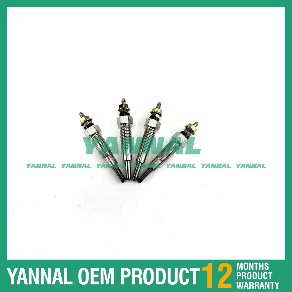 V1702 Glow Plug 15521-65512 For Kubota Excavator Engine Parts