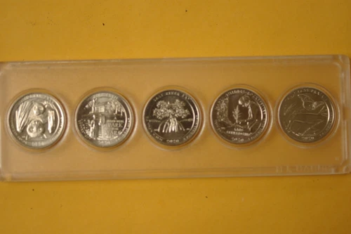 2020 W Complete 5 Quarter Set - Hard to Find - West Point V75 Privy Mark
