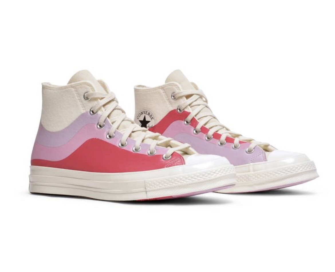 Chuck 70 High 'Thermo Felt -Winter White Pink'